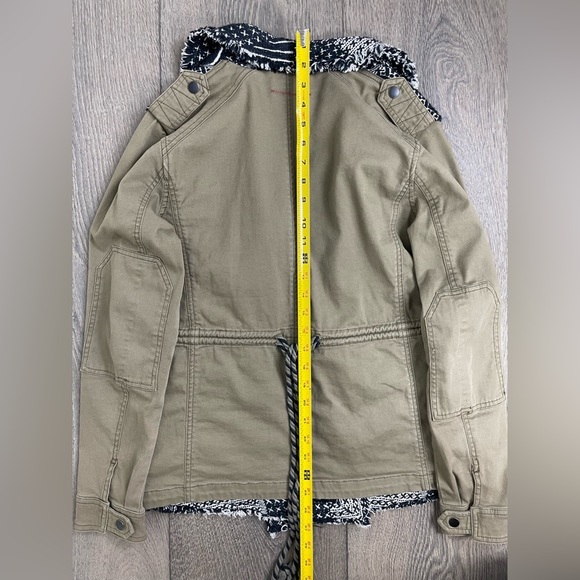 Hei Hei by Anthropologie  Fieldwork Anorak Military Jacket size Small - Picture 6 of 16